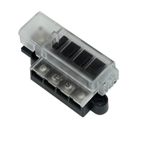 Egis RT Fuse Block - 4 Circuit w/Cover