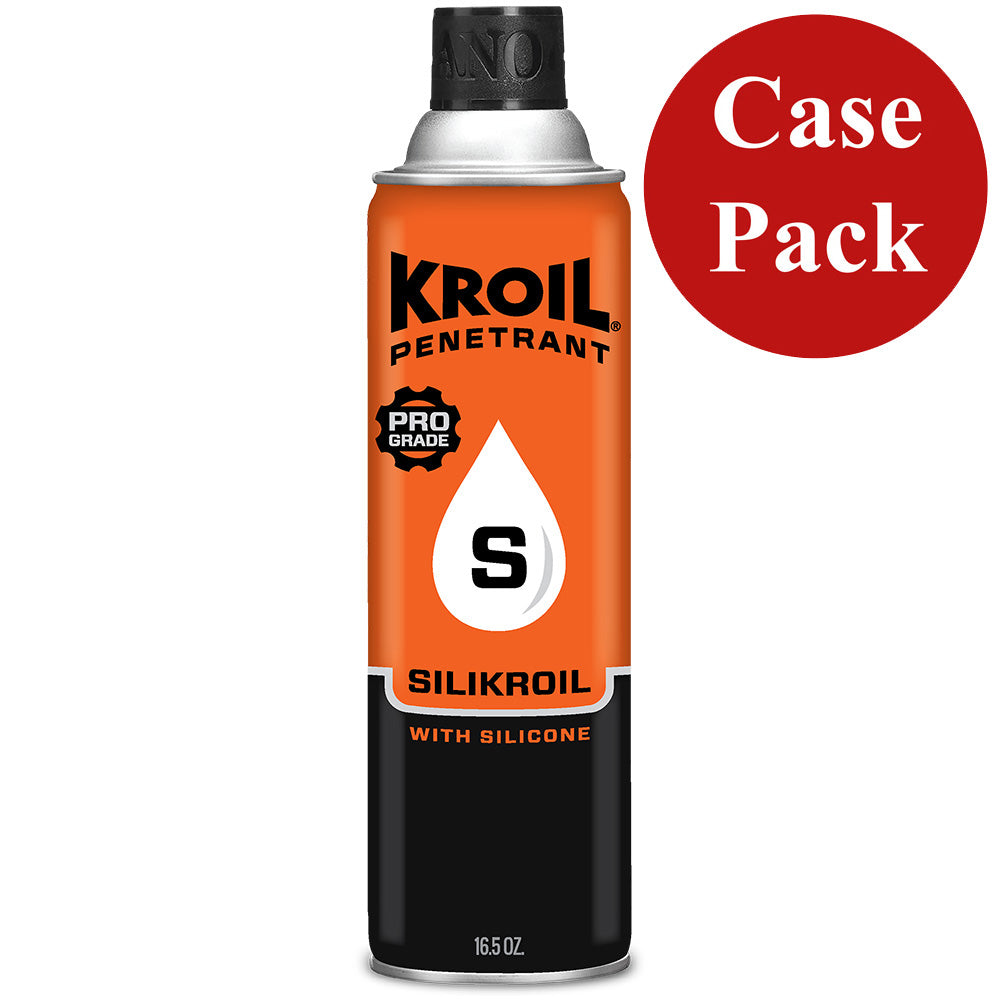 Kroil Silikroil Penetrant - Aerosol - 16.5oz Can with Silicone *Case of 12