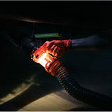Camco Rhino RV Sewer Hose Extender PRO - 5? Sewer Hose Extension - Torque-Grip Handle w/Built-In LED Flashlight