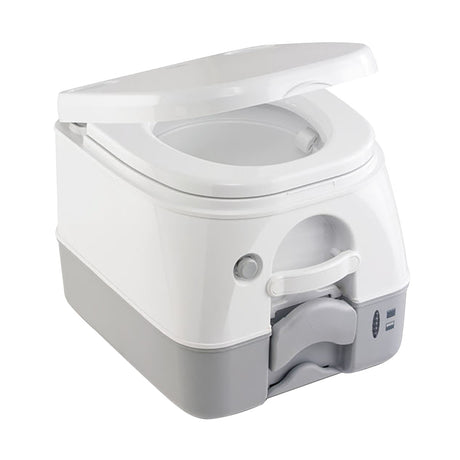 Dometic 974 Portable Toilet w/Mounting Brackets -2.6 Gallon - Grey - 301097406