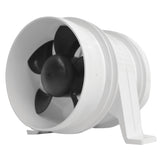 Attwood Turbo 4000 Series II In-Line Blower - 12V - White - 1747-4