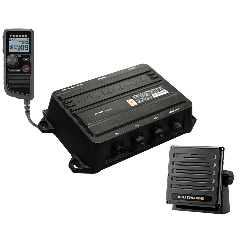 Furuno FM4850 Black Box VHF Radio w/GPS, AIS, DSC & Loudhailer - FM4850