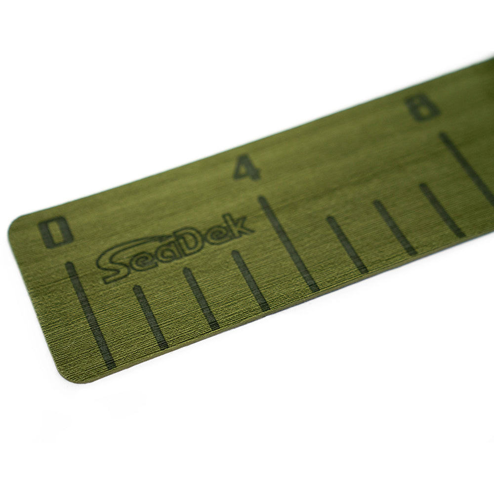 SeaDek 36" Fish Ruler - Olive Green w/SeaDek Logo - 22135-80050