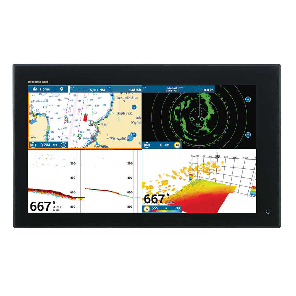 Furuno NavNet TZtouch3 19" MFD w/1kW Dual Channel CHIRP™ Sounder - TZT19F - TZT19F