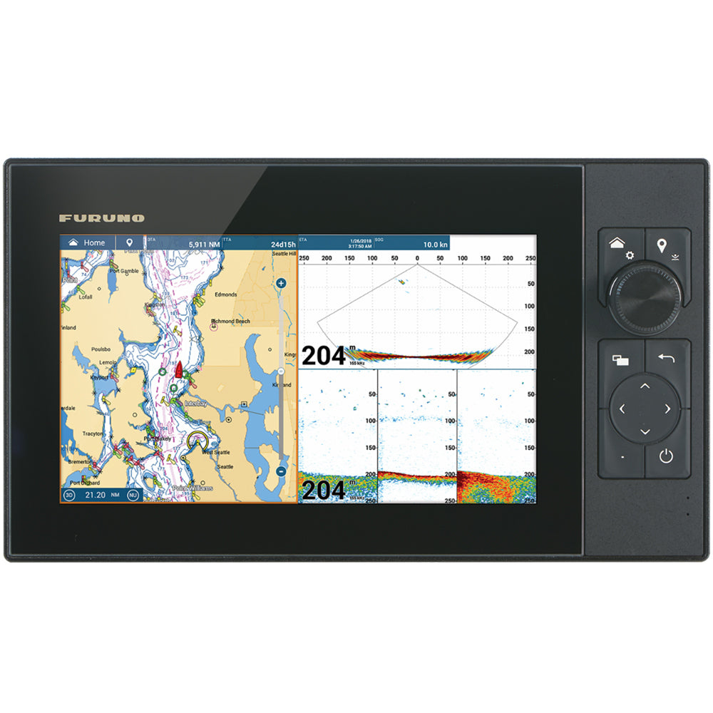 Furuno NavNet TZtouch3 9" Hybrid Control MFD w/Single Channel CHIRP™ Sonar - TZT9F - TZT9F