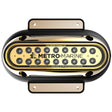 Metro Marine High-Output Elongated Surface Mount Light w/Intelligent Monochromatic LED's - Aqua, 45° Beam - F-SME1-H-A3-45