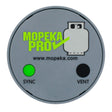 Mopeka Pro Check M1017012 Bluetooth LPG sensor kit with sonic grease and three black tank spacers for steel propane cylinders