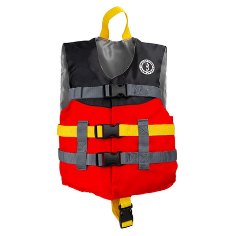 Mustang Child Livery Foam Vest - Red/Black - MV230102-123-0