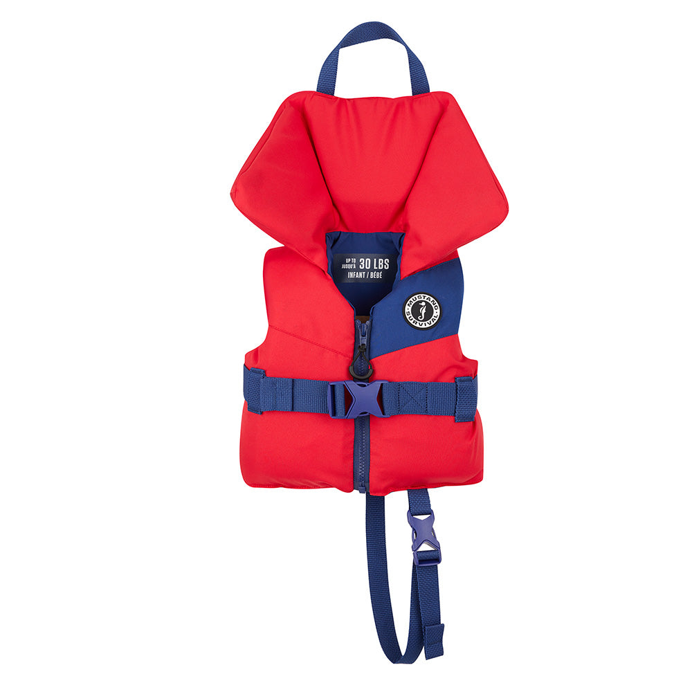 Mustang Lil' Legends Infant Foam Vest - Red/Navy - MV3251-57-0