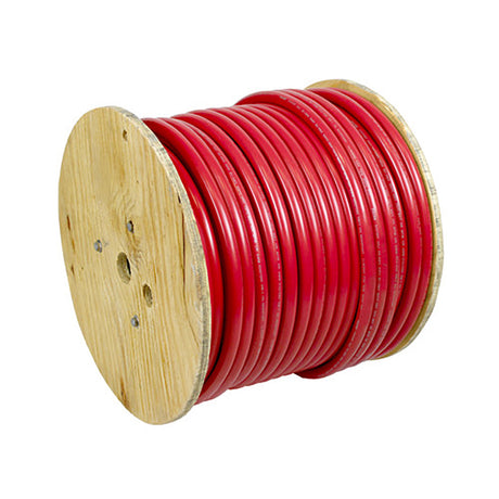 Pacer Red 1/0 AWG Battery Cable - 250' - WUL1/0RD-250