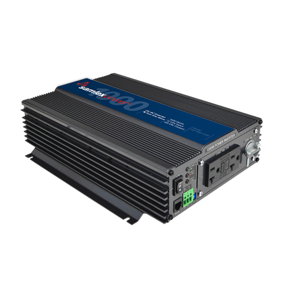 Samlex PST-1000-12HD Pure Sine Wave Inverter 12V Input 120 VAC Output 1000W - PST-1000-12HD