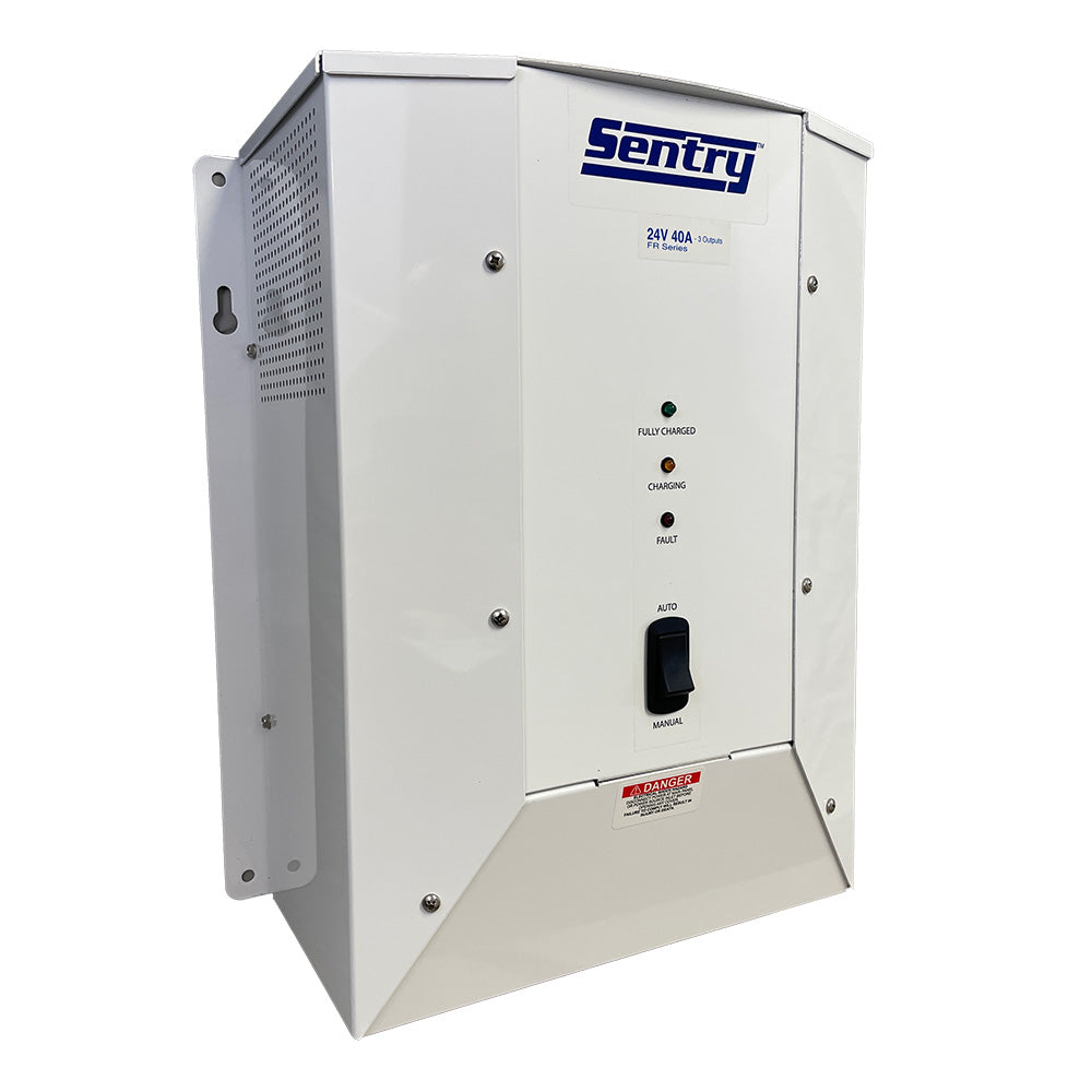 Sentry Marine Battery Charger 115/230V Input 24VDC - 40A - 3-Bank - SFR2440/3X