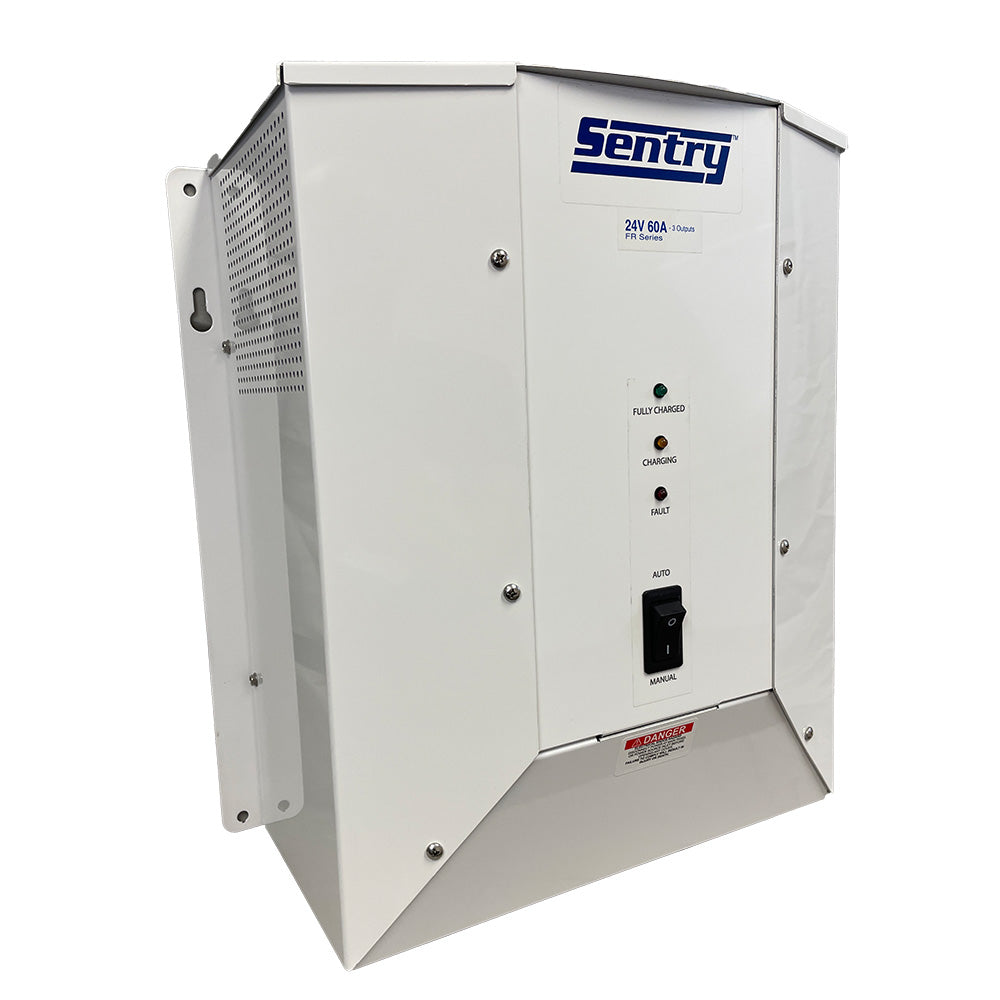 Sentry Marine Battery Charger 115/230V Input 24VDC - 60A - 3-Bank - SFR2460/3X