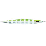 Williamson Kensaki 280 Jig - 7.25" - 9-7/8oz - UV Green Sardine Zebra - KSJ280UVGSZ