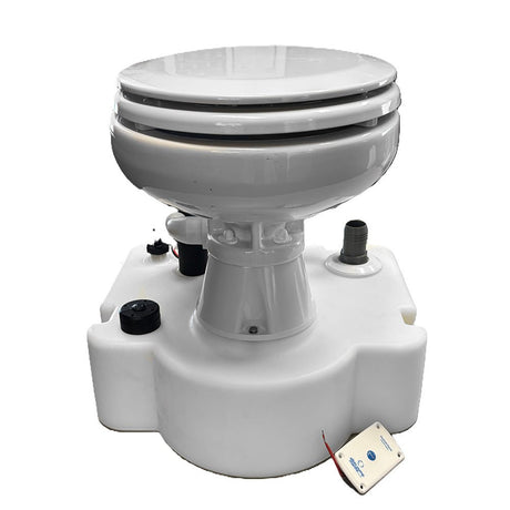 Albin Group Voyager Electric Compact Toilet System with Tank - 12V - 07 - 06 - 016 - Anchor Express