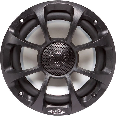 Aquatic AV PX312 6.5-inch black marine-grade PRO Sport speakers pair with RGB lighting and IP65 water resistance