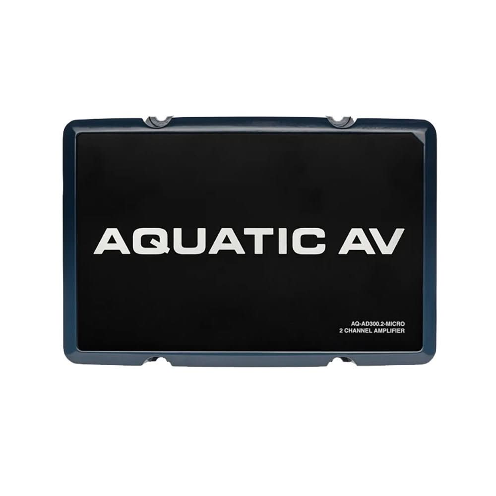 Aquatic AV AD300.2 Micro 2 - Channel Digital Amplifier for Marine and Powersports - AD300 - Anchor Express