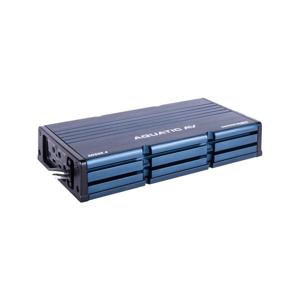 Aquatic AV AD500.4 4 - Channel Waterproof Amplifier for Marine and Off - Rroad Use - AD504 - Anchor Express