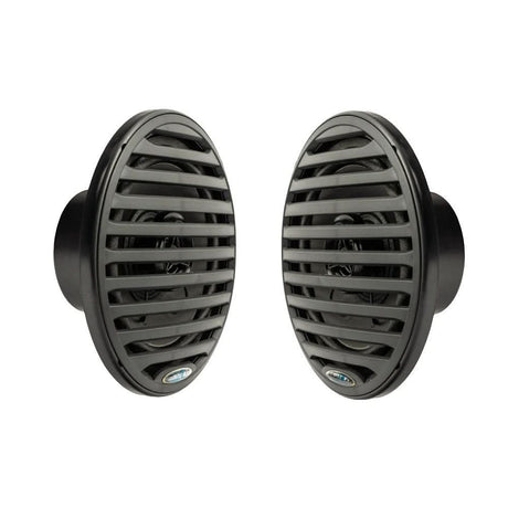 Aquatic AV EC122 6.5 - Inch Waterproof Marine Speakers - Black Pair - EC122 - Anchor Express