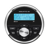 Aquatic AV GP1 Gauge Stereo Marine Audio System with Bluetooth and IP65 Rating - RA611 - Anchor Express