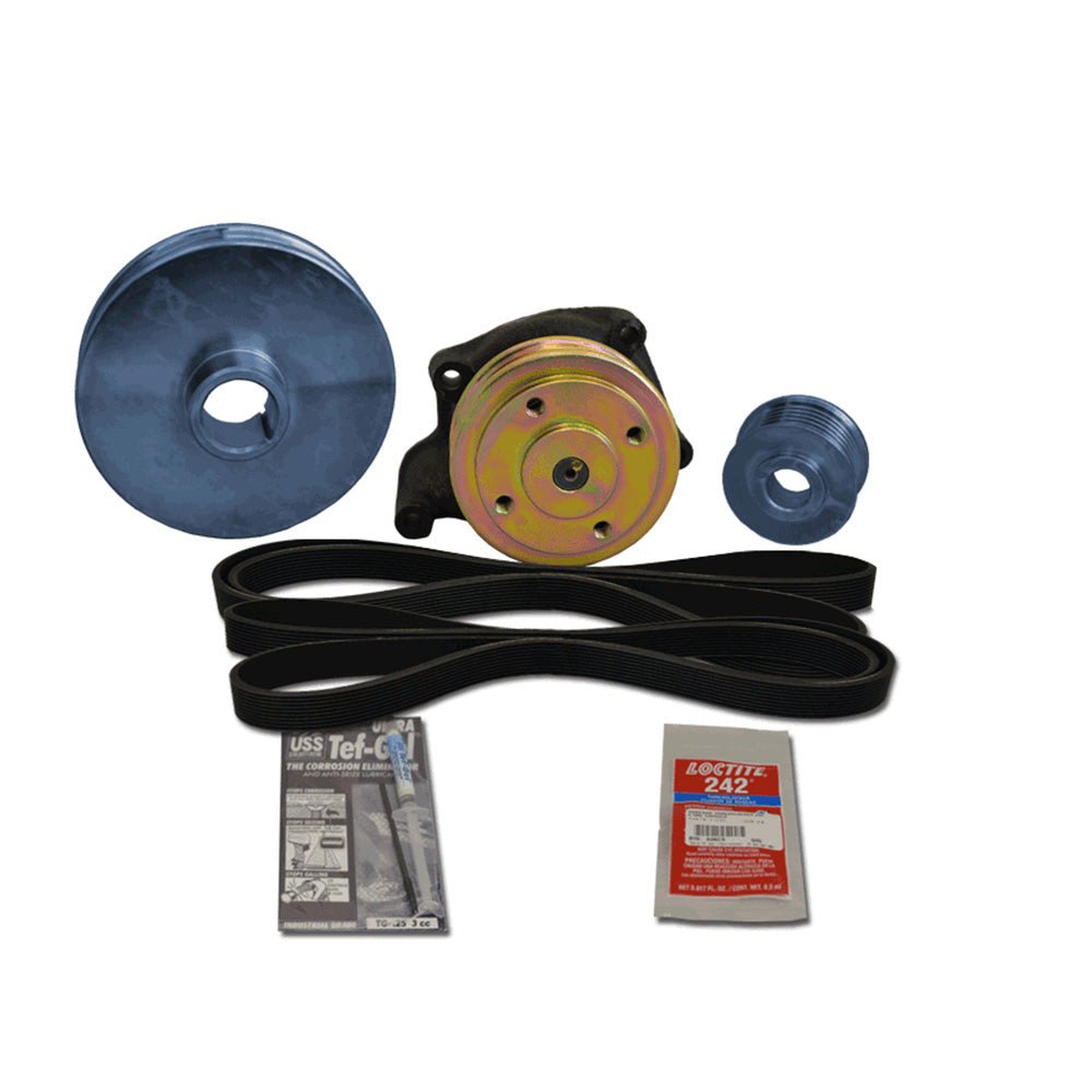 Balmar Pulley Kit f/Perkins 4170, 4108 (K6) - 48 - PSP - 410 - A - Anchor Express