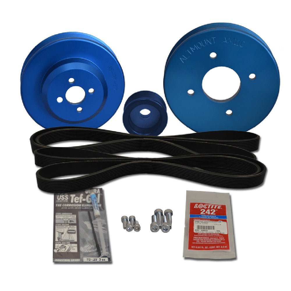 Balmar Pulley Kit f/Yanmar 4JH2 - TE, 4JH2 - HTE, 4JH2 - DTE 4JH2 - UTE - Anchor Express