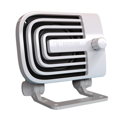 Banshee Marine Active External VHF Speaker - White - Anchor Express