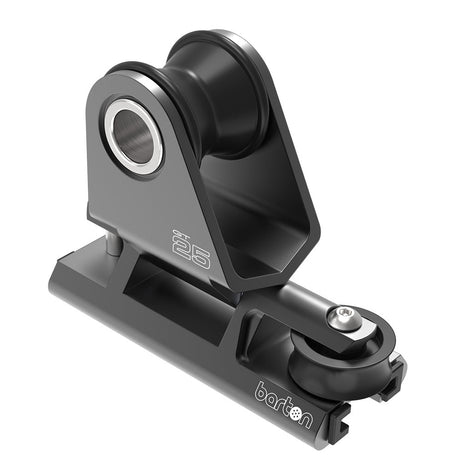 Barton 25mm Towable Genoa Car 2:1 Purchase - Black - Anchor Express