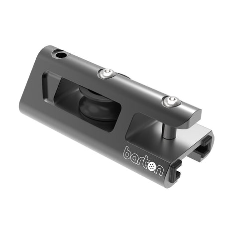 Barton 32mm End Stop & Becket Genoa Car Track - Black - Anchor Express