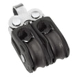 Barton Marine Size 0 20mm Plain Bearing Pulley Block Double Fixed Eye - Anchor Express