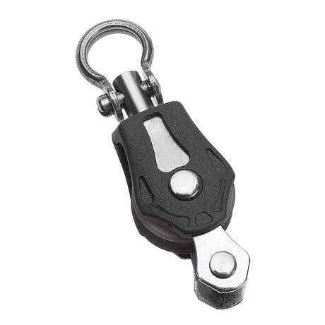 Barton Marine Size 0 20mm Plain Bearing Pulley Block Single Swivel & Becket - Anchor Express