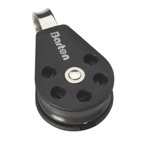 Barton Marine Size 3 45mm Plain Bearing Pulley Block Single With Fixed Eye - Anchor Express