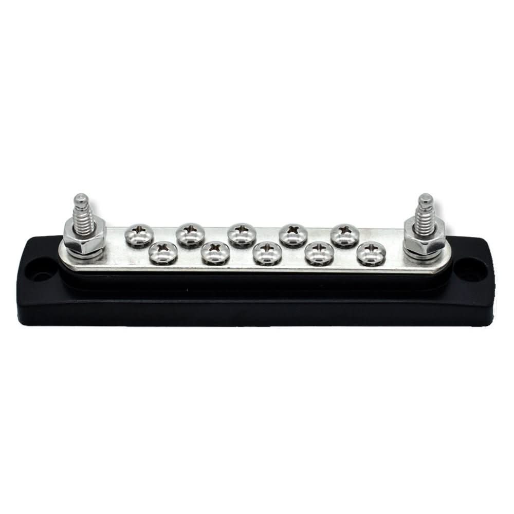 Bluewater 10 Terminal Busbar - 150 Amp for Marine and Industrial Applications - 312301 - B - 020 - Anchor Express