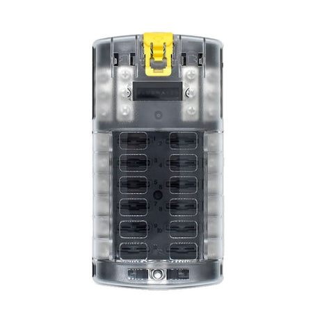 Bluewater 12 - Position Fuse Block ATC with Yellow Slide - Marine & RV Power Management - 3200 - 3003 - 012 - Anchor Express