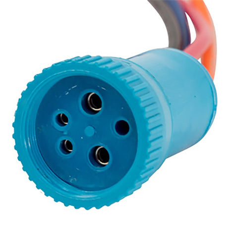 Bluewater 19mm Electronic Deutsch Connector with 4 - Wire Pigtail - 4 Foot Lead - 9057 - 4914 - 148 - Anchor Express
