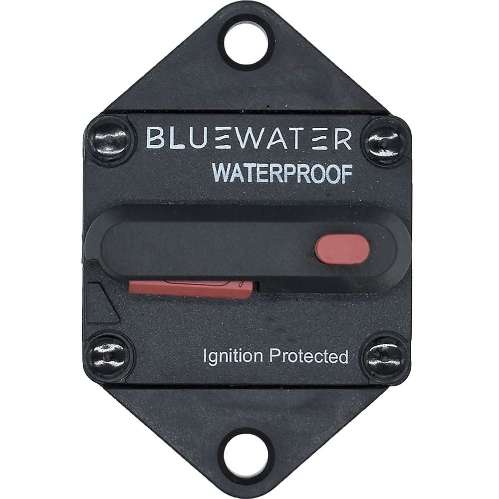 Bluewater 50 Amp Panel Mount Circuit Breaker for Marine and Heavy - Duty Vehicles - 77000 - 9600 - 050 - Anchor Express