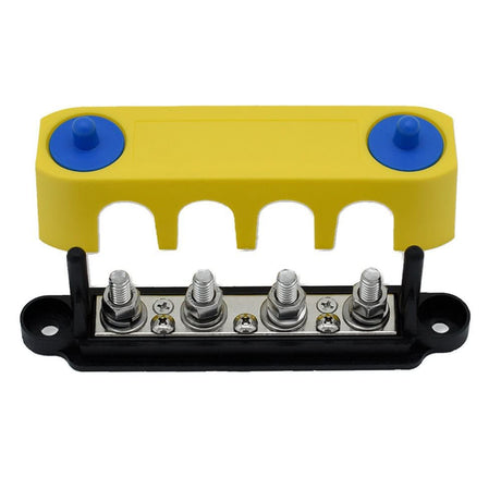 Bluewater Common Stud 4 Gang Negative Busbar Terminal Block - Model 313756 - B - 023 - 313756 - B - 023 - Anchor Express