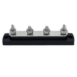 Bluewater Common Stud Busbar 4 Gang - Black - 312303 - B - 020 - Anchor Express