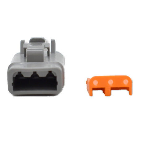 Bluewater DTM06 - 3S 3 - Position Female Connector with Wedge Lock - DTM06 - 3S - Anchor Express