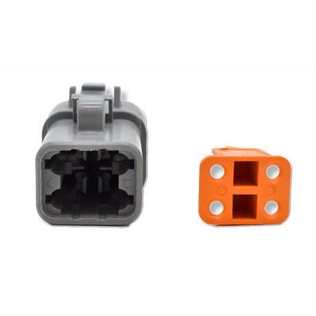 Bluewater DTM06 - 4S 4 - Position Female Connector for Reliable Marine and Industrial Wiring - DTM06 - 4S - Anchor Express