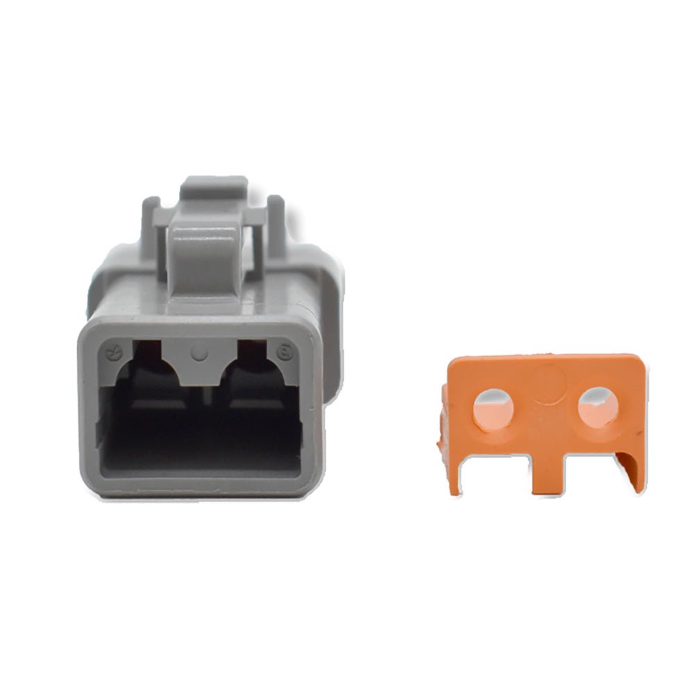 Bluewater DTP06 - 2S 2 - Position Female Connector with Wedge Lock for Reliable Marine and Industrial Wiring - DTP06 - 2S - Anchor Express