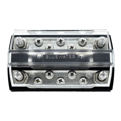 Bluewater Dual Bus 10 Position Busbar 150 Amp with Dual Input Studs - 312723 - B - 022 - Anchor Express