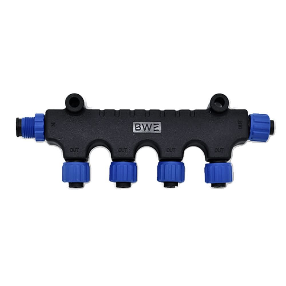 Bluewater NMEA 2000 4 - Way T - Connector Part 2702 - 15 - 015 for Marine Electronics Expansion - 2702 - 15 - 015 - Anchor Express