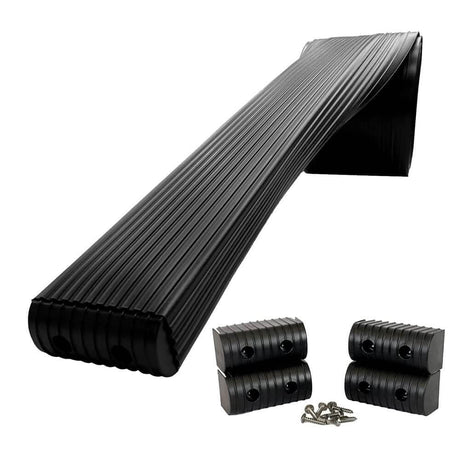 Caliber BunkWrap Kit - Black 16' x 2" x 4" Roll with Stainless Steel Hardware - 23054 - BK - Anchor Express