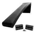 Caliber BunkWrap Kit - Black 16' x 2" x 6" Roll with Hardware and Endcaps - 23052 - BK - Anchor Express