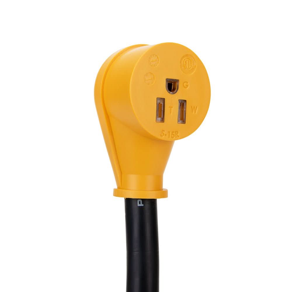 Camco Power Grip RV 12 - Inch 30Amp Circuit Analyzer Dogbone with Integrated Surge Protection - 55461 - Anchor Express