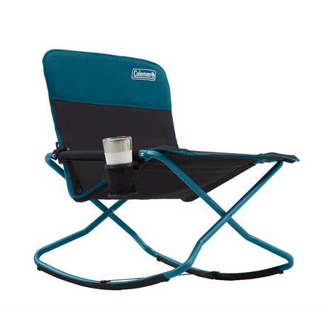 Coleman Cross Rocker Outdoor Rocking Chair - Ocean - 2156592 - Anchor Express