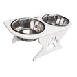 Deep Blue Marine Medium Starboard Dog Dish w/Bowls - 8" Tall - DT - M - Anchor Express
