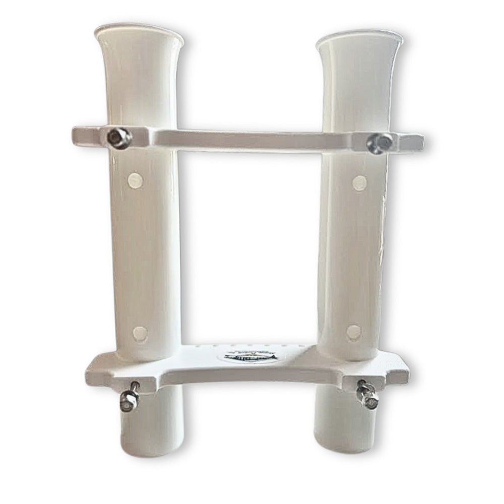 Deep Blue Marine RH - 2 Double Rod Holder with Pliers and Knife Storage - RH - 2 - Anchor Express