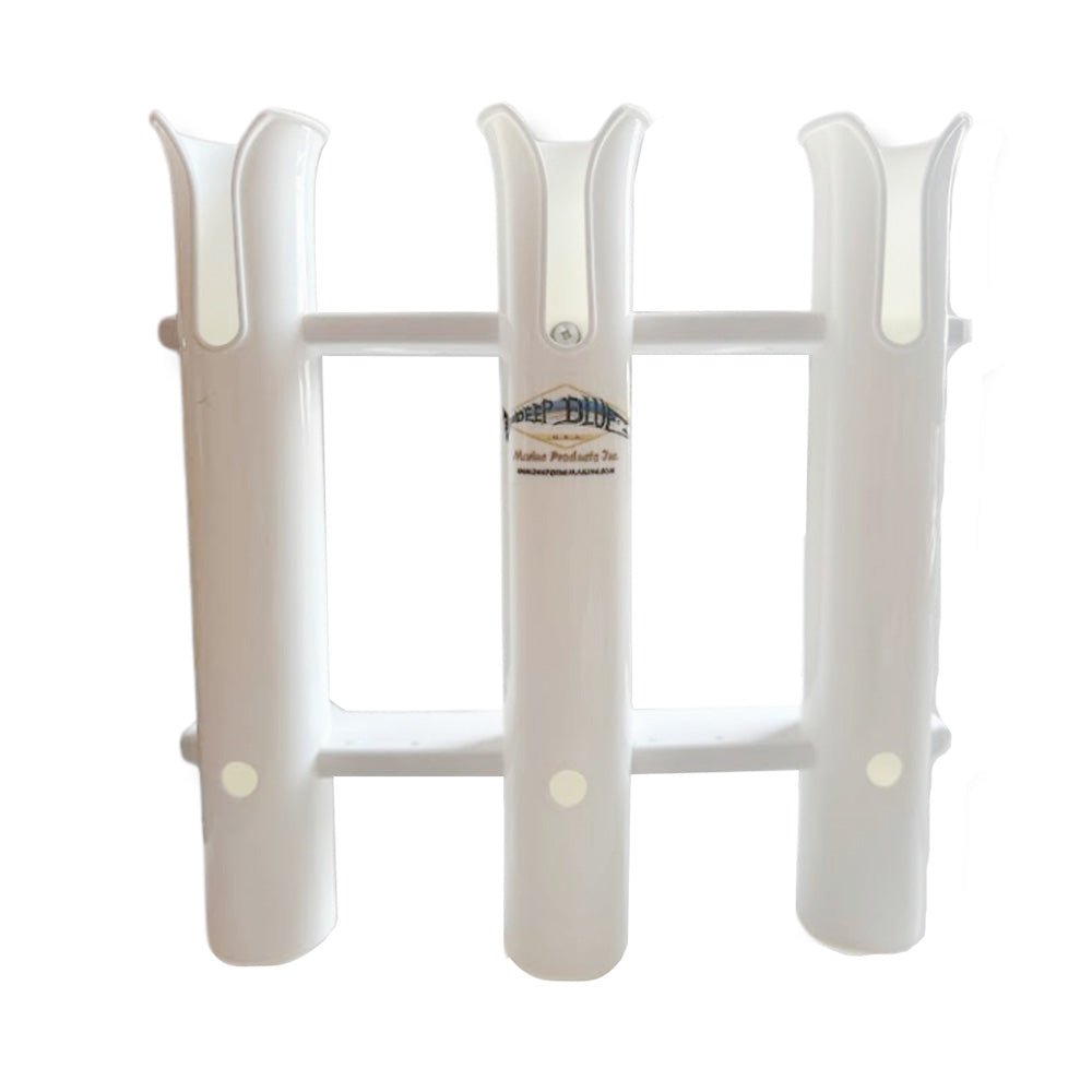 Deep Blue Marine RH - 3 Poly Rod Holders with Plier and Knife Storage - RH - 3 - Anchor Express